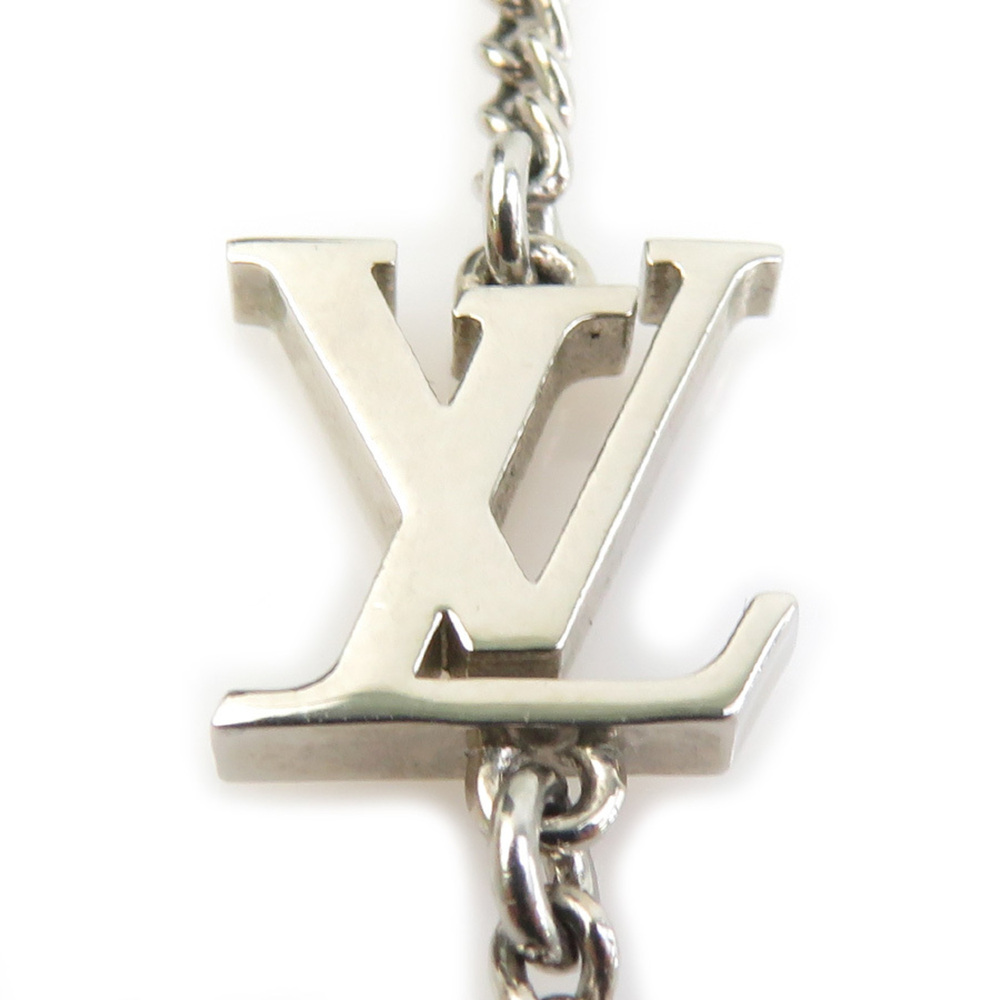 LOUIS VUITTON Silver Necklace - Picture 5 of 11